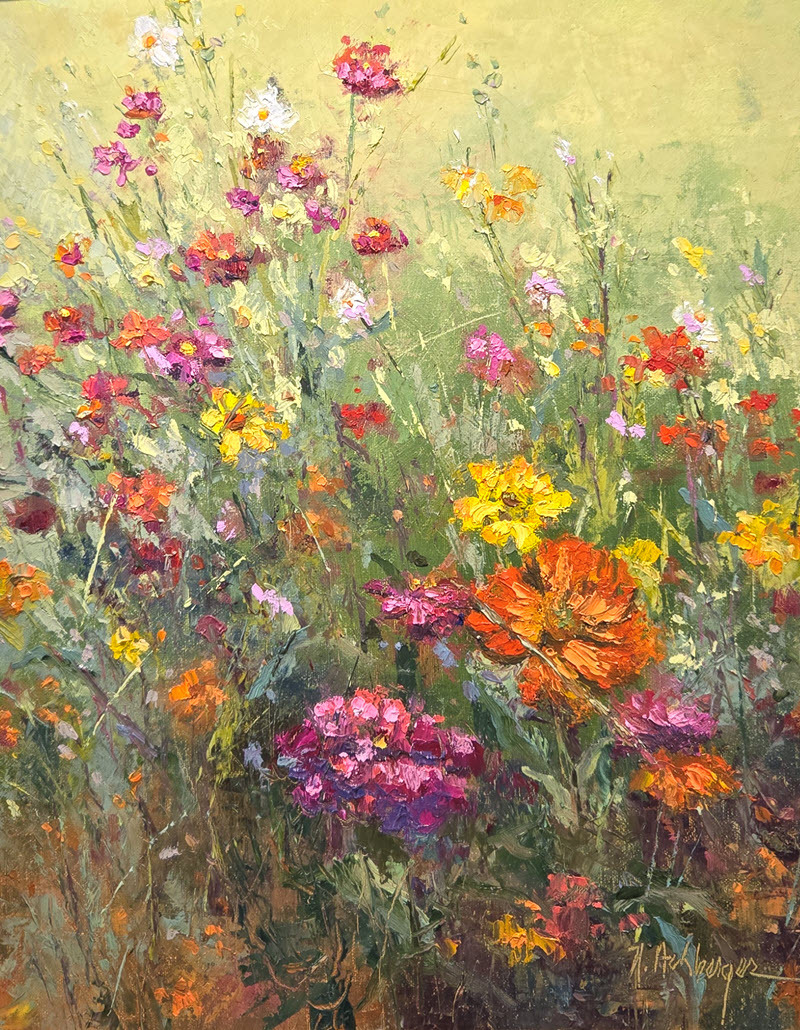 "Wildflower Meadow" by Nancy Achberger